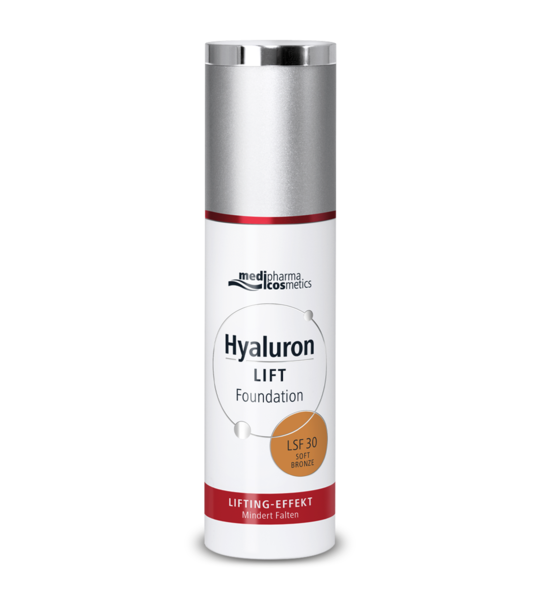 Hyaluron Lift Foundation Soft Bronze LSF 30 | Medipharma